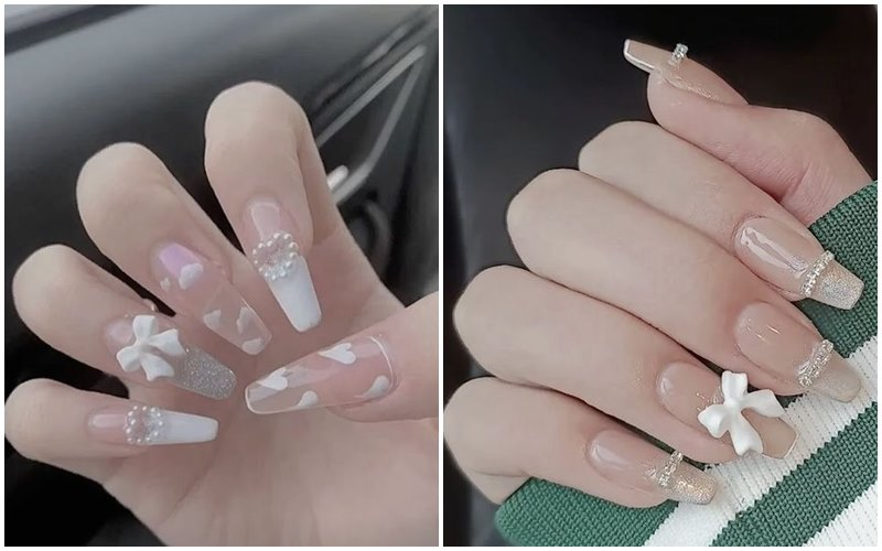 Hãy thưởng thức sự ngọt ngào của nail bánh bèo!
