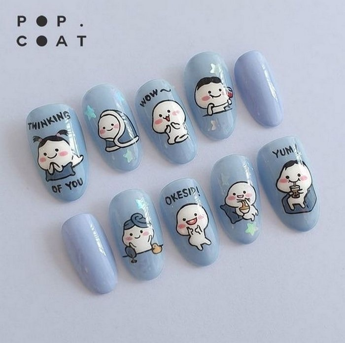 Nail designs are the perfect combination of art and fashion